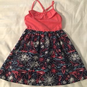 Lilly Pulitzer Sparks Fly XS (2-3) girls dress